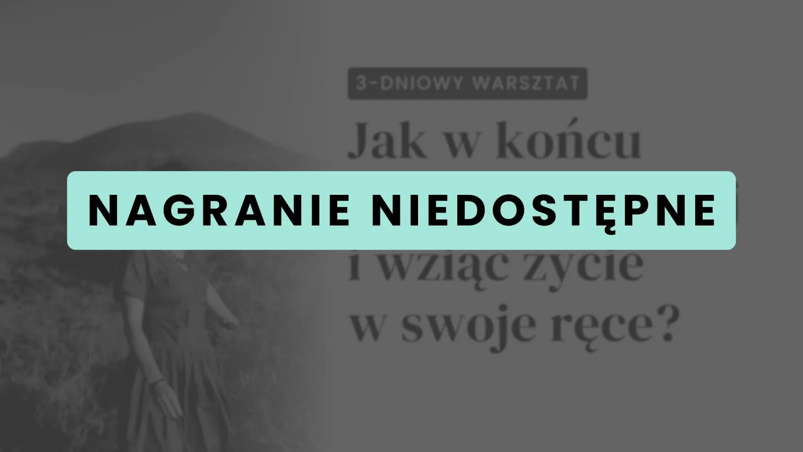 Okładka Jak odzyskać spokój - niedostępne