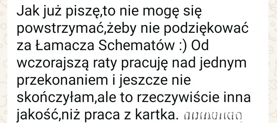 Łamacz schematów opinia
